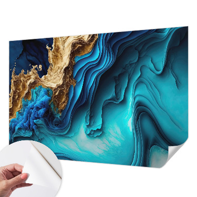 Papier peint chambre adulte cocooning Energetické vlny