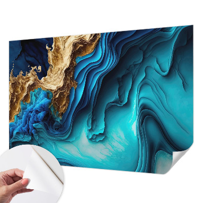 Papier peint chambre adulte cocooning Energetické vlny