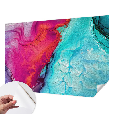 Papier peint chambre ado Farebná vlna