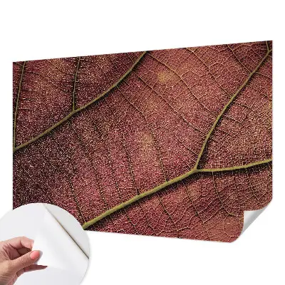 Papier peint photo grand format pour le mur Texture feuillue