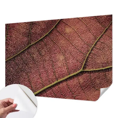 Papier peint photo grand format pour le mur Texture feuillue
