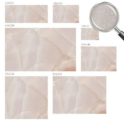 Papier peint photographique sur tissu non tissé marbre rose