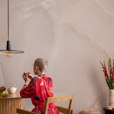 Déco papier peint salon Ružový mramor