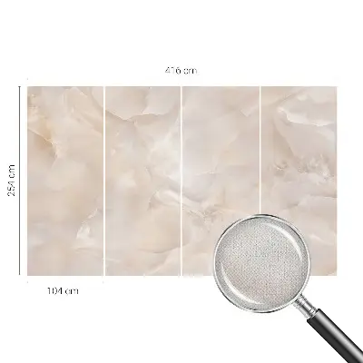 Papier peint photographique sur tissu non tissé Marbre délicat
