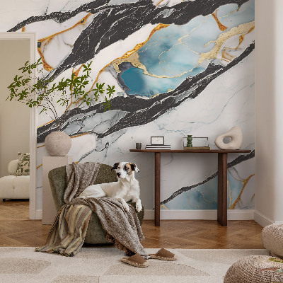 Papier peint tête de lit chambre adulte Elegantný mramor
