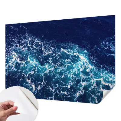 Papier peint photographique sur tissu non tissé vagues de la mer