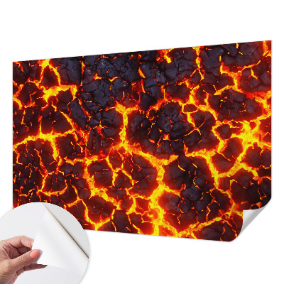 Papier peint adhésif Silná magma