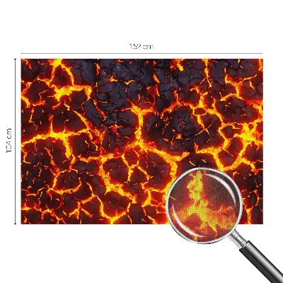 Papier peint intissé Magma puissant