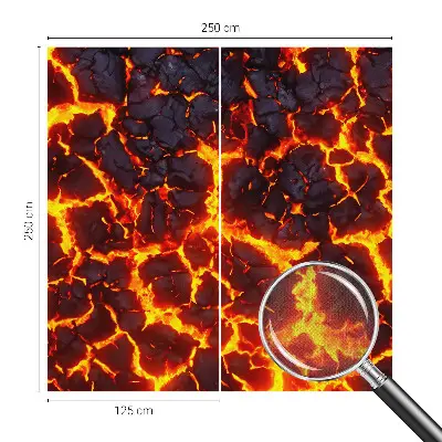 Papier peint intissé Magma puissant