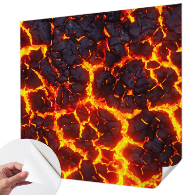 Papier peint adhésif Silná magma