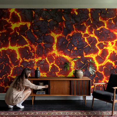 Papier peint adhésif Silná magma