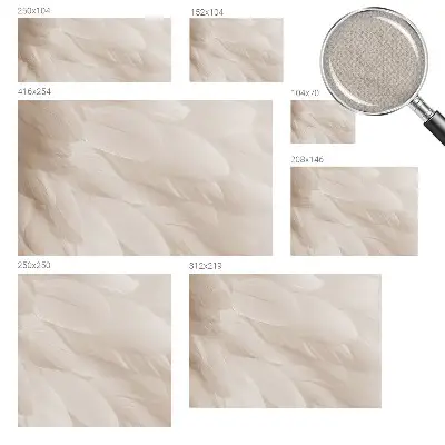 Papier peint photo sur tissu non tissé Plumes éthérées