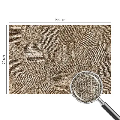 Papier peint photographique sur tissu non tissé Lignes structurelles