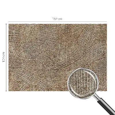 Papier peint photographique sur tissu non tissé Lignes structurelles