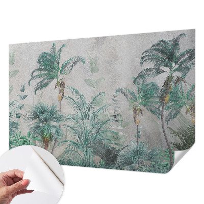 Papier peint chambre parentale Exotická oáza