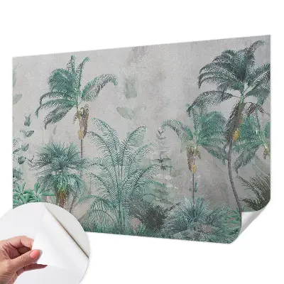 Papier peint photo imprimé sur tissu non tissé oasis exotique