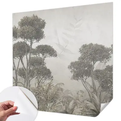 Papier peint intissé jungle tropicale