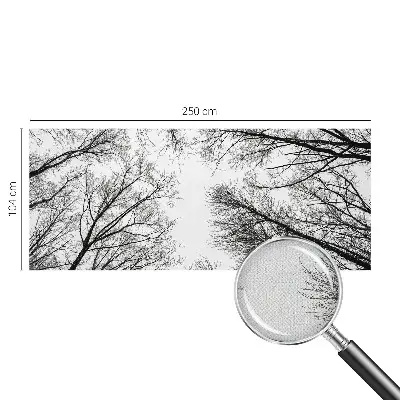 Papier peint photo sur tissu non tissé branches nues