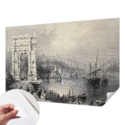 Papier peint photo imprimé sur tissu non tissé Paysage marin