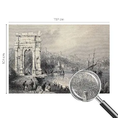 Papier peint photo imprimé sur tissu non tissé Paysage marin