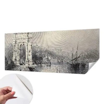 Papier peint photo imprimé sur tissu non tissé Paysage marin