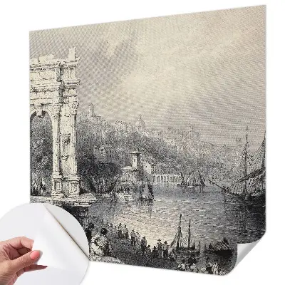 Papier peint photo imprimé sur tissu non tissé Paysage marin