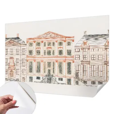 Papier peint photographique intissé bâtiments classiques