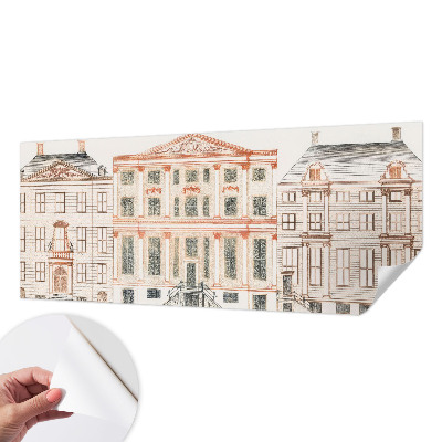 Papier peint tendance chambre adulte Klasické budovy