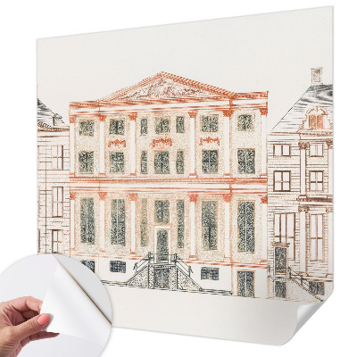 Papier peint tendance chambre adulte Klasické budovy