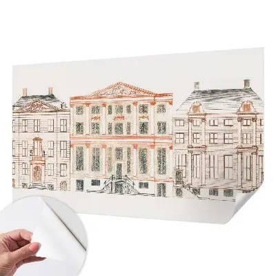 Papier peint photographique intissé bâtiments classiques