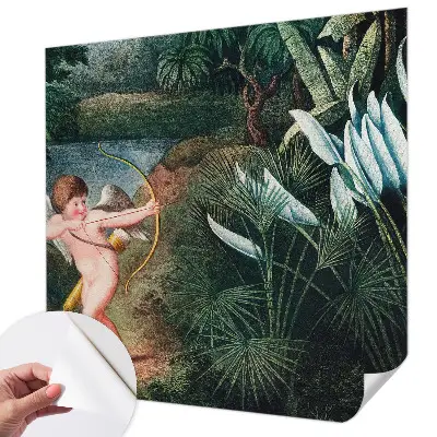 Papier peint photographique sur tissu non tissé Cupidon adorable