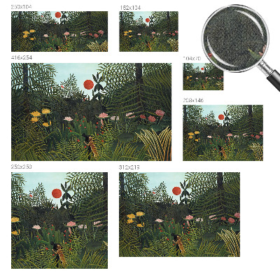 Papier peint photo autocollant Exotická krajina