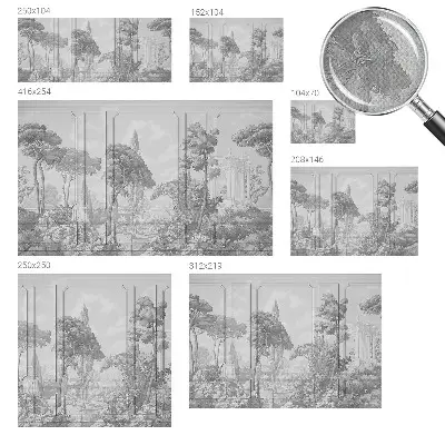 Papier peint photographique intissé nature atmosphérique
