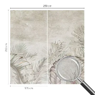Papier peint photo imprimé sur tissu non tissé feuilles décoratives
