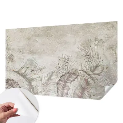 Papier peint photo imprimé sur tissu non tissé feuilles décoratives