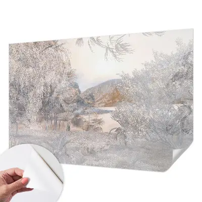 Papier peint photo sur tissu non tissé La nature de la subtilité