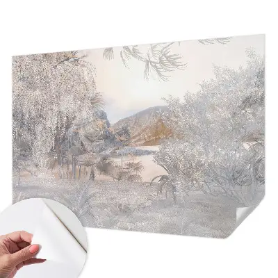 Papier peint photo sur tissu non tissé La nature de la subtilité