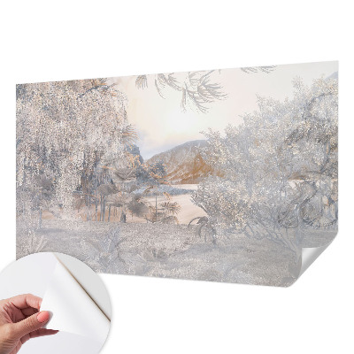 Papier peint tendance salon Povaha jemnosti