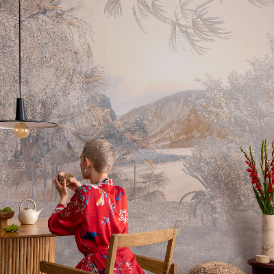 Papier peint tendance salon Povaha jemnosti