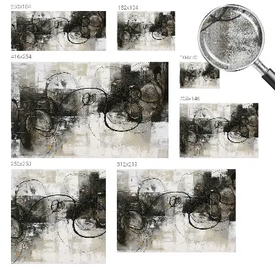 Papier peint photographique intissé vortex abstrait