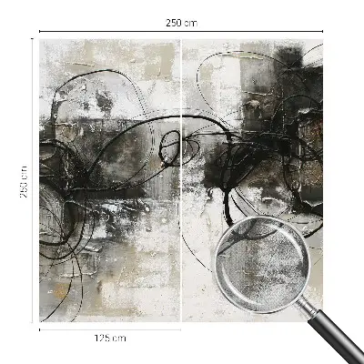 Papier peint photographique intissé vortex abstrait