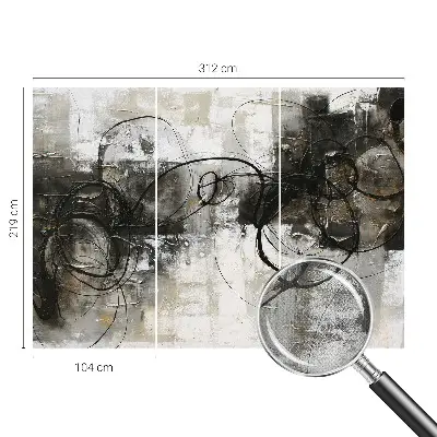 Papier peint photographique intissé vortex abstrait