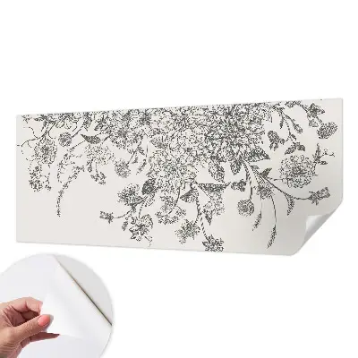 Papier peint photographique sur tissu non tissé Motif floral