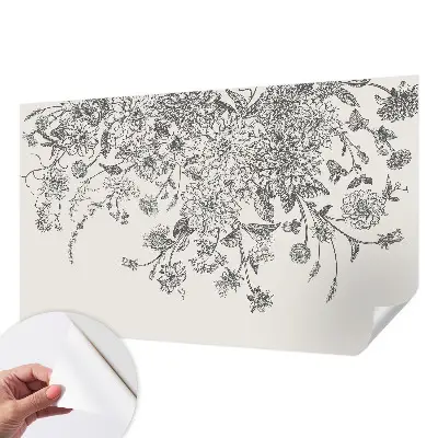 Papier peint photographique sur tissu non tissé Motif floral