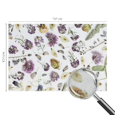 Papier peint intissé imprimé Fleurs séchées