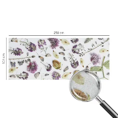 Papier peint intissé imprimé Fleurs séchées