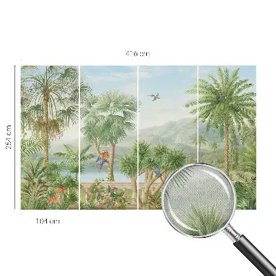 Papier peint intissé Paysage exotique