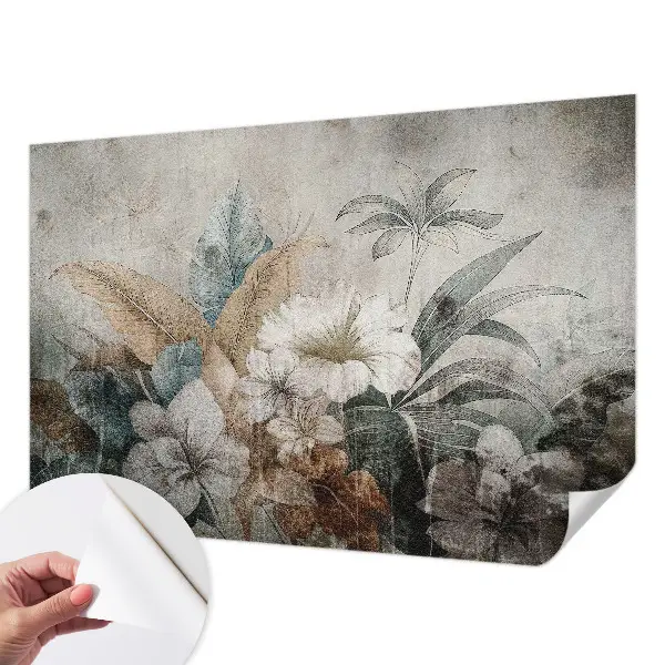 Papier peint photographique sur tissu non tissé Rêve de fleurs