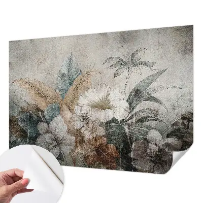 Papier peint photographique sur tissu non tissé Rêve de fleurs