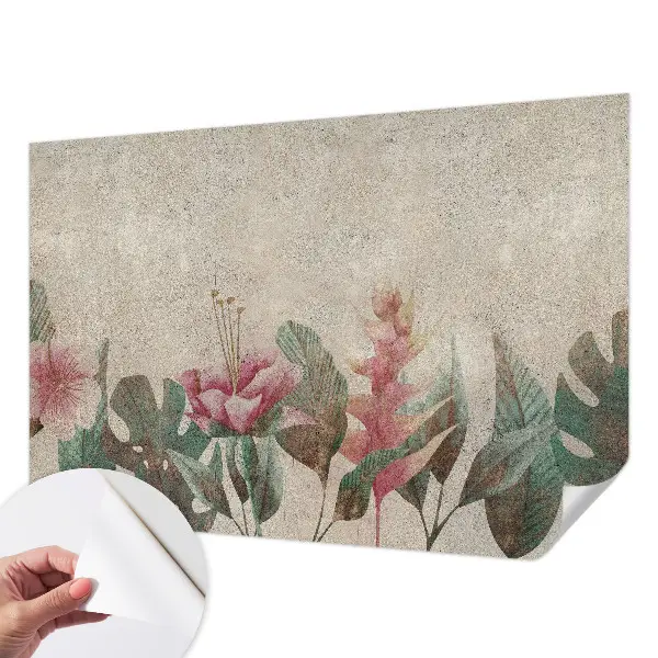 Papier peint photo sur tissu non tissé Flore subtile